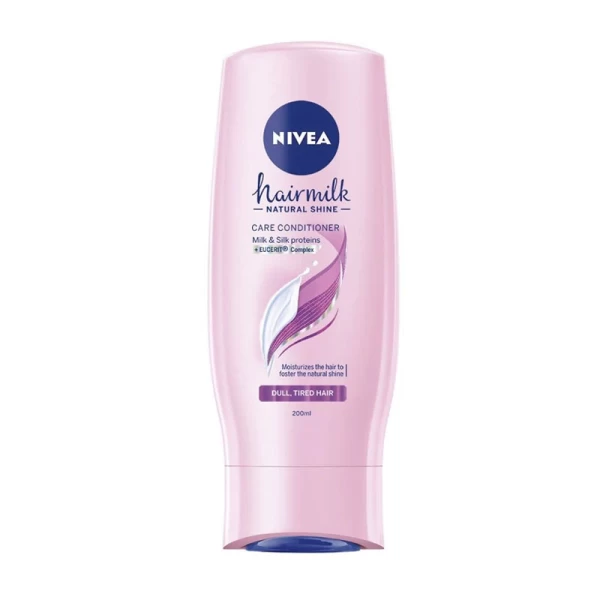 Nivea Balsam de par Hairmilk Shine 200 ml - image 1