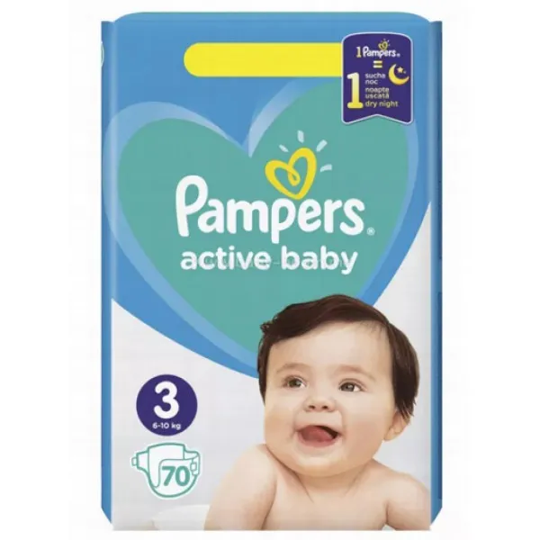 Pampers Подгузник Jumbo minus Midi Размер 3 70 шт - image 1