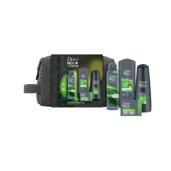 Set Cadou 2025 Dove Men + Care Extra Fresh (SG, Deo, Bar,Sh) + Gentuta Gratis - image 2