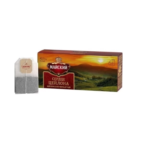 Чай Майский Сердце Цейлона 25 пак - image 3