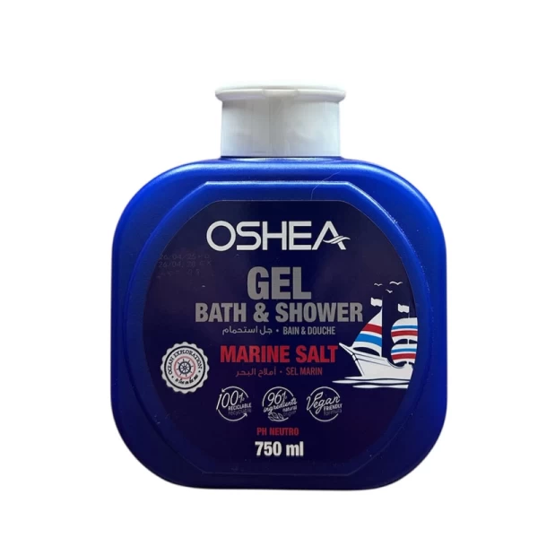 Oshea gel de baie si dus sare marina 750 ml - image 1