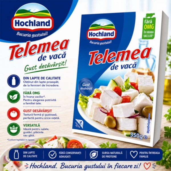 Hochland Telemea de vaca 350g - image 2