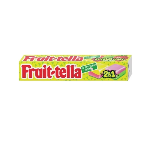 Fruit-tella Bomboane de mestecat mix acru 41 g - image 1