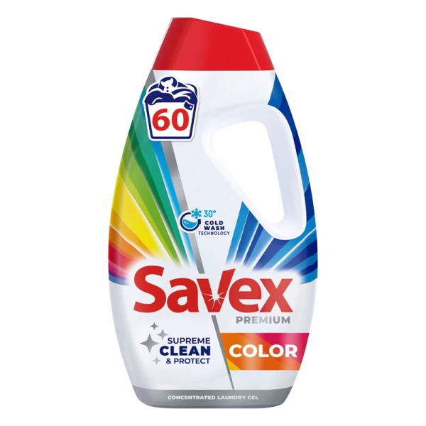Savex Гель для стирки Premium Color 2.7л - image 1