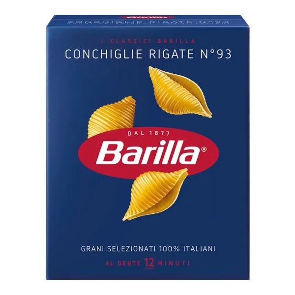 Barilla Paste N93 Conchiglie rigate 500g - image 1