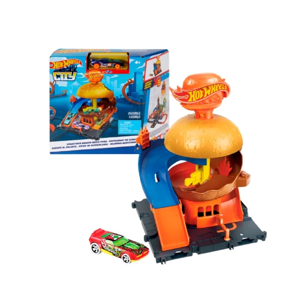 Игровой набор Hot Wheels Бургерная - image 2