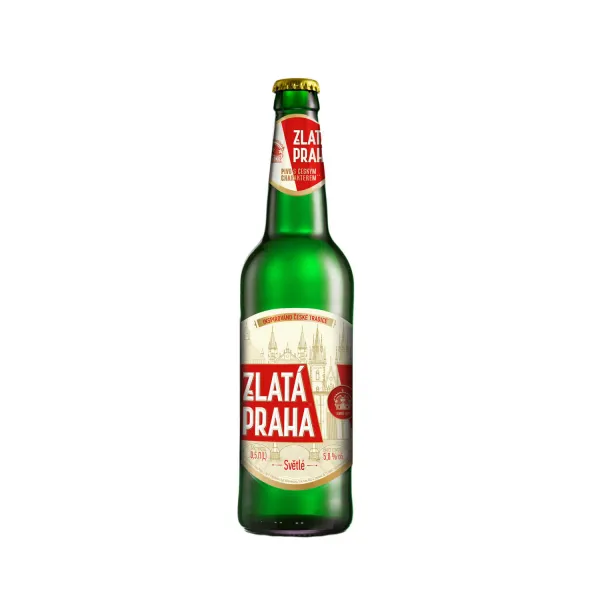 Bere blonda Obolon Zlata Praha 0.5l - image 1