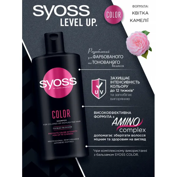 Syoss Sampon 440ml Color - image 3