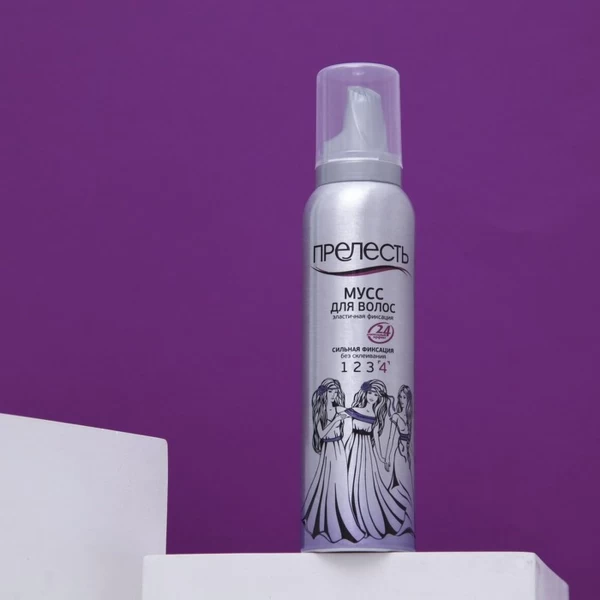 Prelesti Spuma de par 160ml fixare puternica - image 2