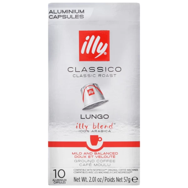 Illy Cafea Lungo Classico Capsule 0,57g/10 buc - image 1