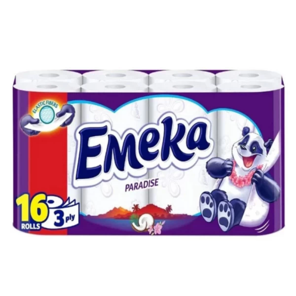 Emeka Hartie igienica, 3 straturi, 16 role Paradise - image 1