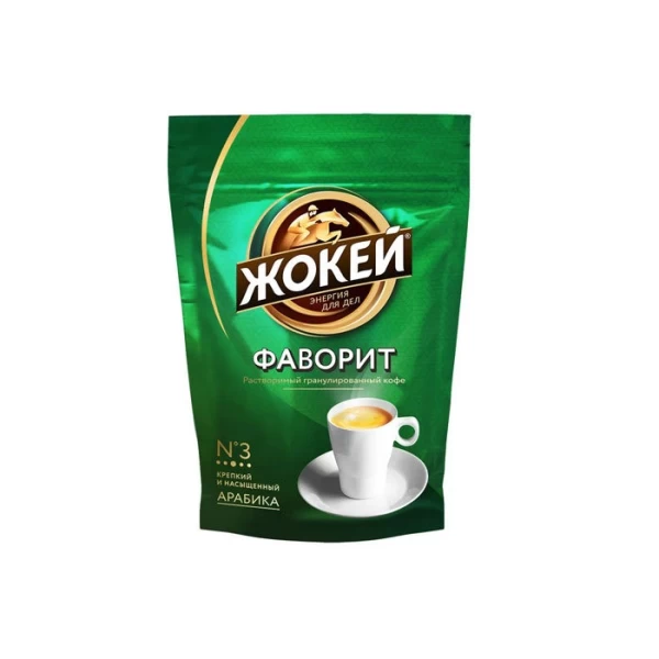 Кофе растворимый Жокей Фаворит 150 г - image 1