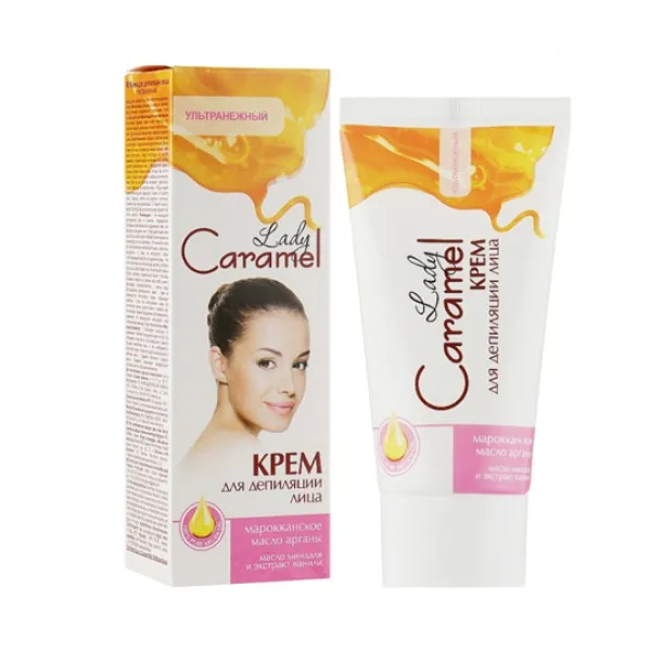 Caramel Crema pentru depilare fata 50 ml - image 1