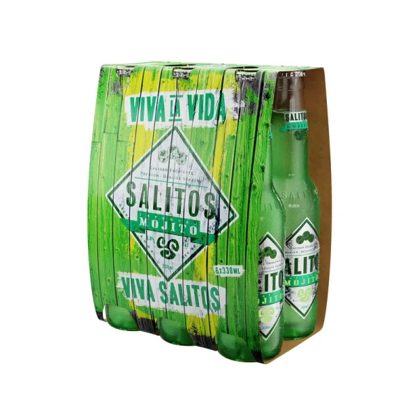 Salitos Bautură pe baza de bere Mojito alc. 5.0% sticla 0,33 l - image 3