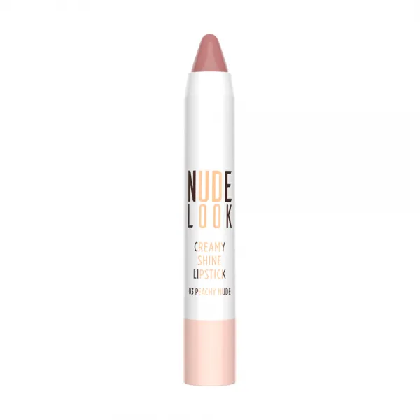 Golden Rose Ruj cu luciu Nude Look 003 Peachy Nude - image 1