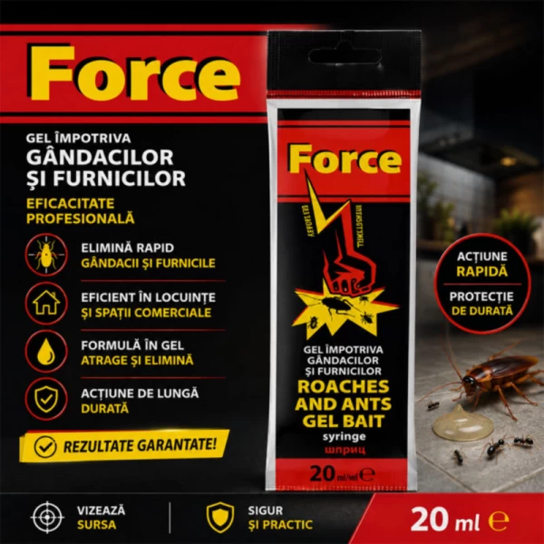 Force gel anti-gindaci seringa 20 ml - image 2
