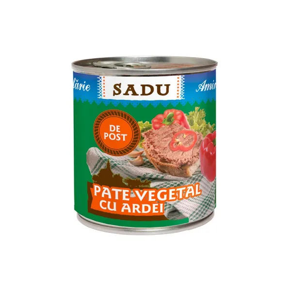 Pate vegetal cu ardei Sadu 300g - image 1