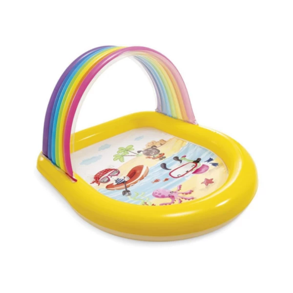 Piscină gonflabilă Intex Rainbow Fountains 147 x 130 x 86 cm (57156) - image 1