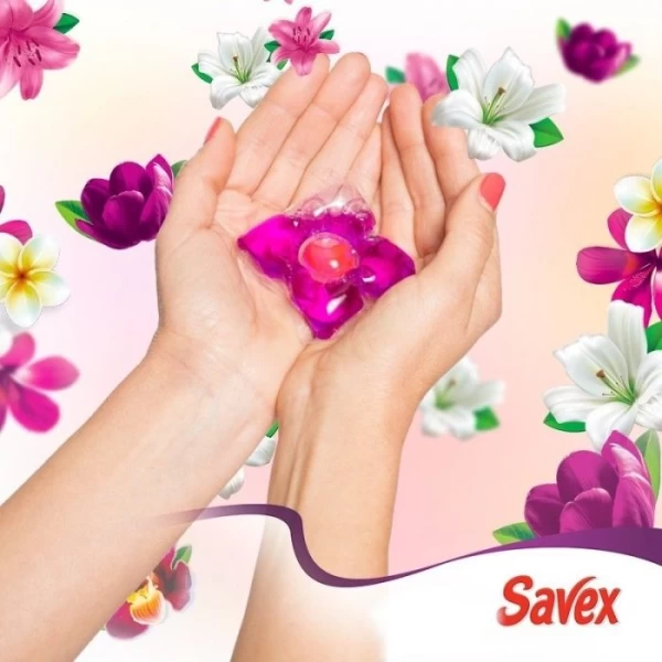 Savex Detergent capsule 12 buc 2in1 Color - image 2