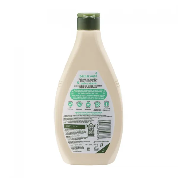 Johnson's Baby Spuma de baie Naturally Sensitive 395ml - image 2