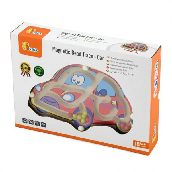 Магнитный лабиринт Viga Toys Машинка (50163) - image 1
