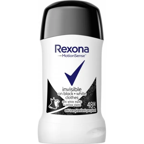 Rexona антиперспирант стик 40 мл Invisible Black&White - image 1