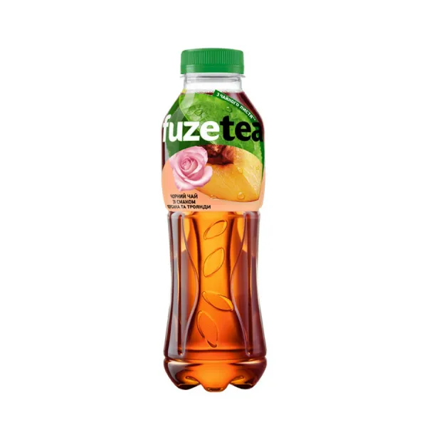 Ceai Rece Fuze Tea Peach & Rose 0,5l - image 1
