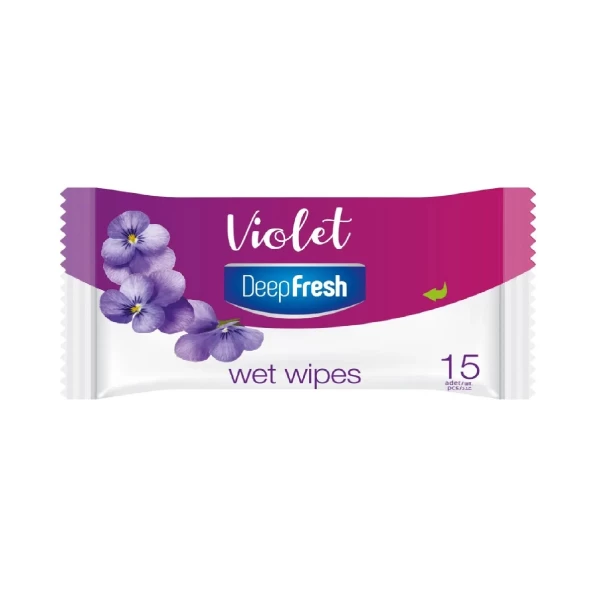 DeepFresh Servetele umede Colectia Florala 15 buc - image 3