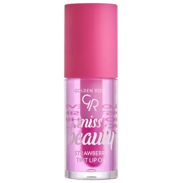 Golden Rose Luciu buze Miss Beauty Tint Oil 3D 01 Capsuna 6ml - image 1