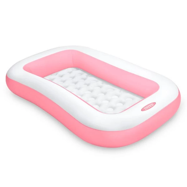 Piscina gonflabila pentru copii cu baza gonflabila 166×100×25 cm, 102 L, 2+ ani, Intex (58423) - image 1