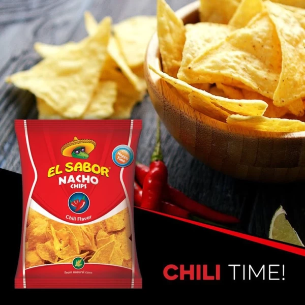 El Sabor Кукурузные чипсы с чили 180 г - image 3