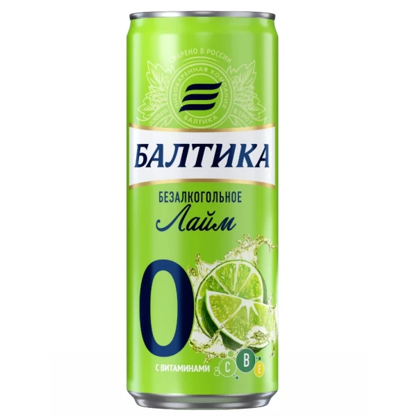 Baltika Mix de Bere fara alcool 0,33l lime c/m - image 1