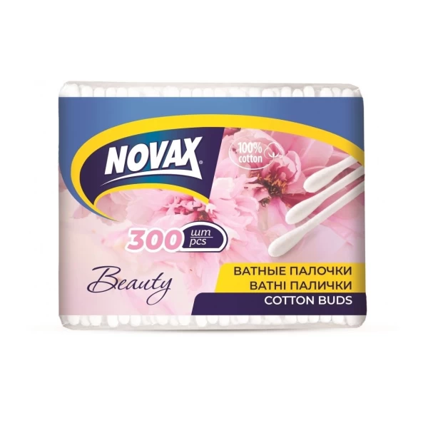 Novax Ватные палочки 300 шт Eco - image 1