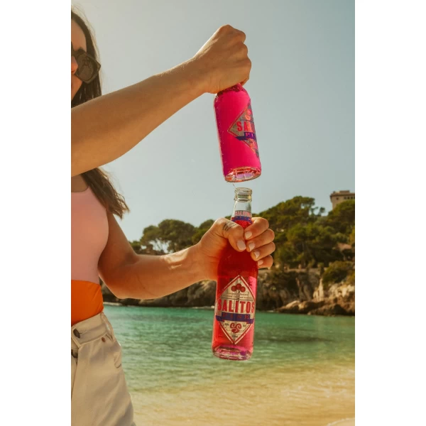 Salitos Cocktail din vin de fructe roz alc. 5.0% sticla 0,33 l - image 2