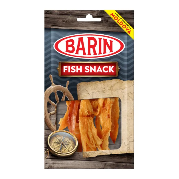 Barin Calmar afumat, feliat, sărat, uscat 40gr. - image 1