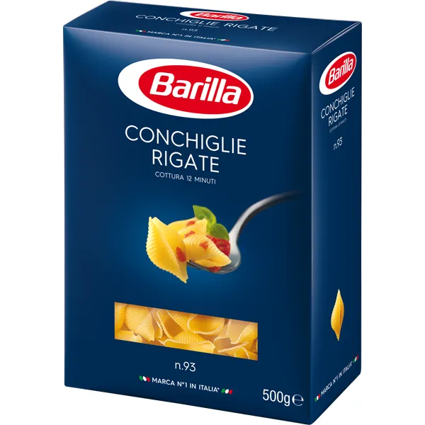 Barilla Paste N93 Conchile rigate 500g - image 1