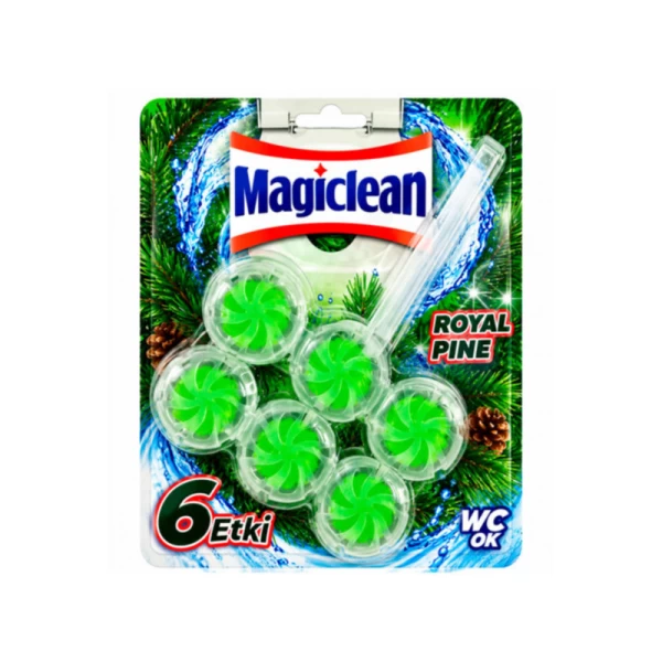 Magiclean блок для унитаза 2 x 50 гр Royal Pine - image 1