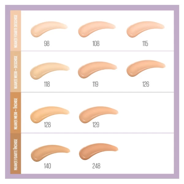 Maybelline Fond de ten SuperStay 30H Lumi Matte 98 - image 6