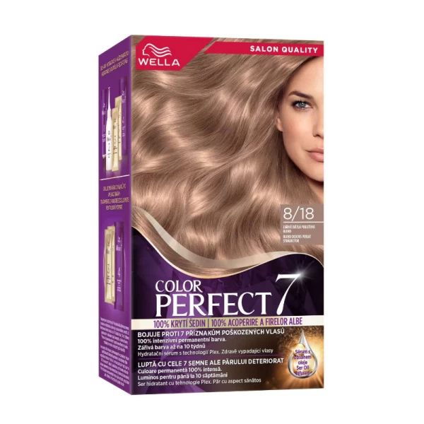 Wella Color Perfect Vopsea Blond Deschis Perlat Lucios 8/18 - image 1