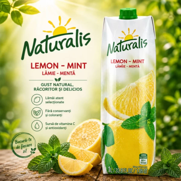 Naturalis Nectar de lamiie si menta 1000 ml - image 2