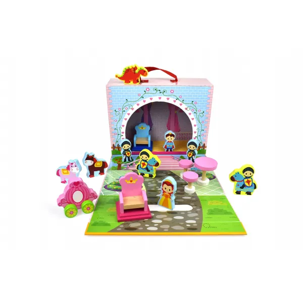 Jucarie cutie cu figurine-Printesa TY202 - image 9