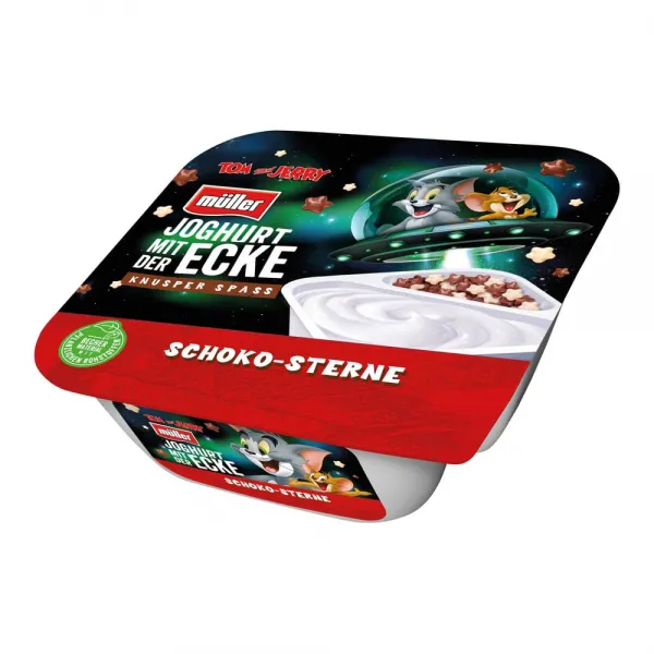 Йогурт Muller ТОМ и ДЖЕРРИ Magic Stars 140г - image 1