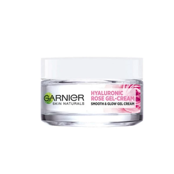 GARNIER Гиалуроновый розовый гель-крем для лица 50 мл для разглаживания и осветления - image 2