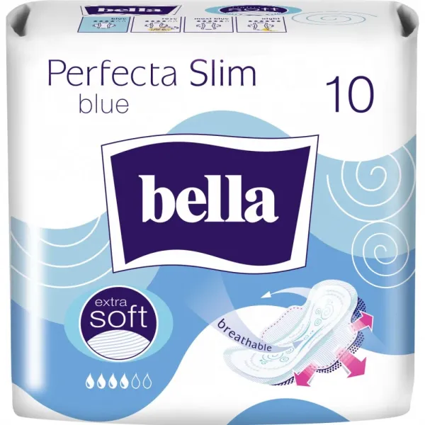 Bella Absorbante Perfecta Blue Slim Blue 10 buc - image 1
