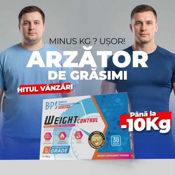 BP Produs pentru slabit Weight Control 30pcs - image 3