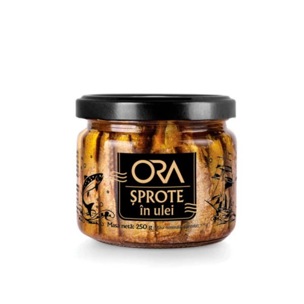 Ora Sprote in ulei sticla 250 g - image 1