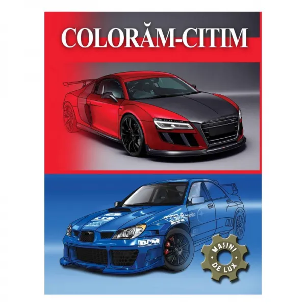 Cartea Coloram si citim, Masini de lux - image 1