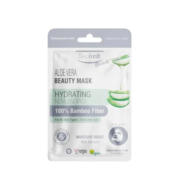 DeepFresh Masca pentru fata hidratanta Aloe Vera 30 ml - image 1