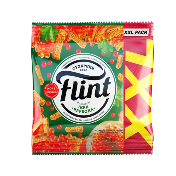 Сухарики Флинт со вкусом Красные лисички 150г - image 1
