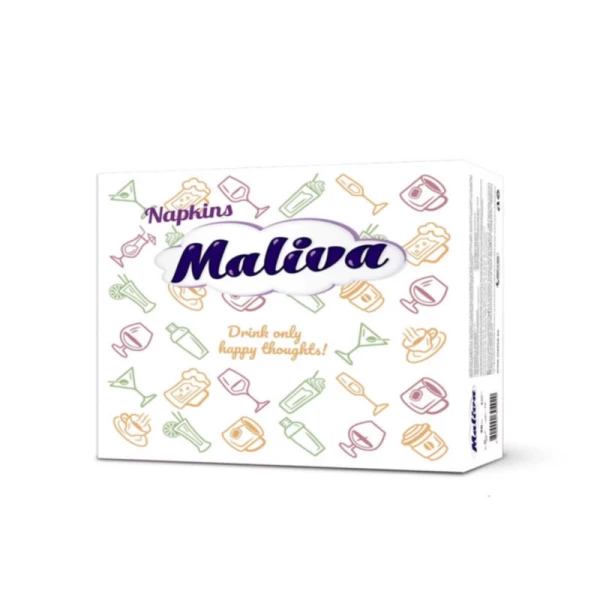Maliva servetele de masa 33x33 50 buc Print - image 1